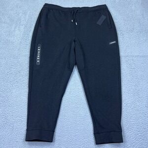 Legends Men's Hawthorne Tech Jogger‎ Pants XXXL Black Heather LGDB031 BKH